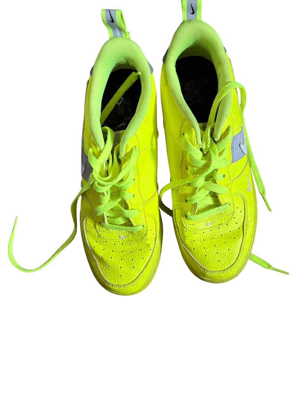 Neon yellow Air Force kids 6.5Y - Picture 1 of 15